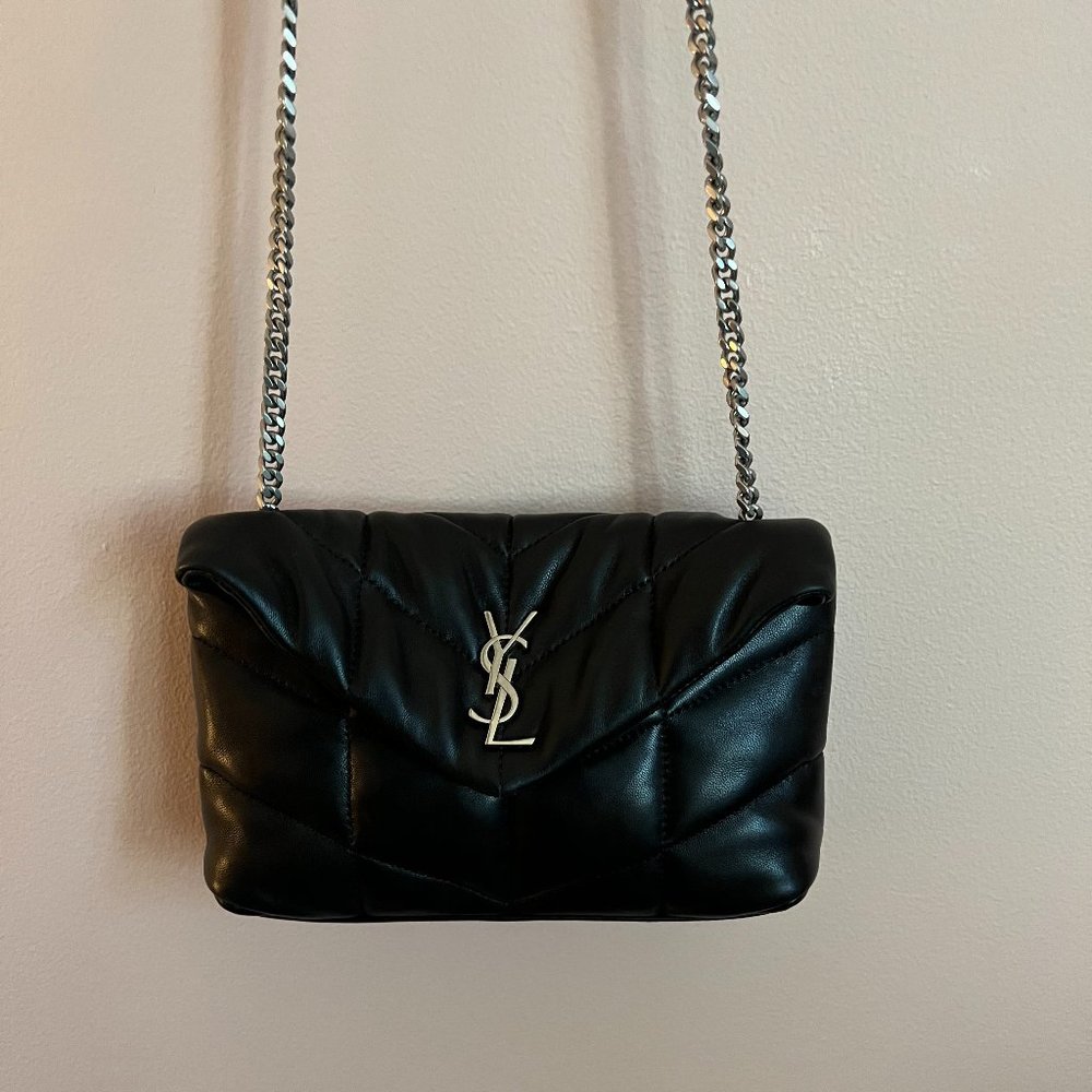 Yves Saint Laurent Mini LouLou Puffer Crossbody Bag